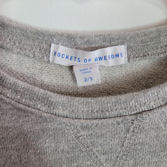 Rockets of Awesome 1-piece Sweatshirt Tutu Dress - Picture 12 of 12